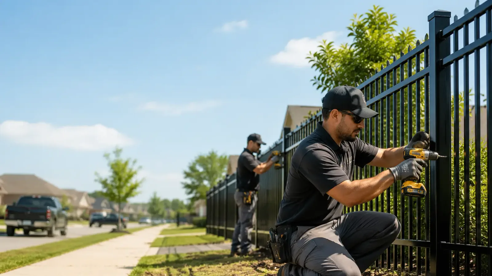 Metal Fence Installation in Lamont, WA